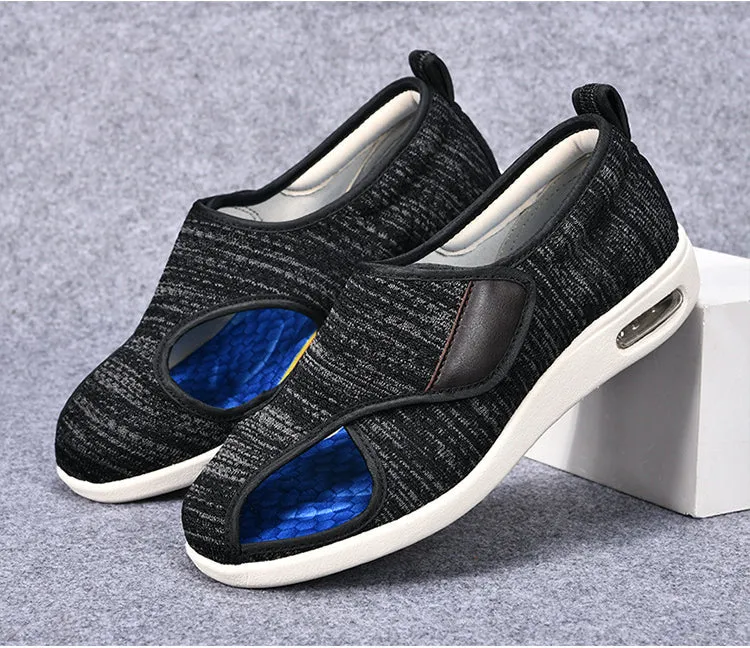 Owlkay Plus Size Wide Diabetic Shoes For Swollen Feet Width Shoes-NW048