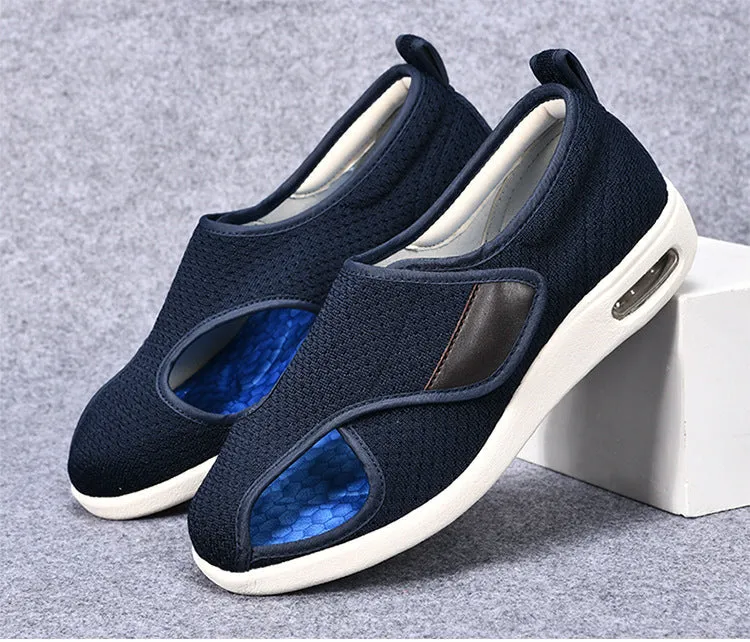 Owlkay Plus Size Wide Diabetic Shoes For Swollen Feet Width Shoes-NW048