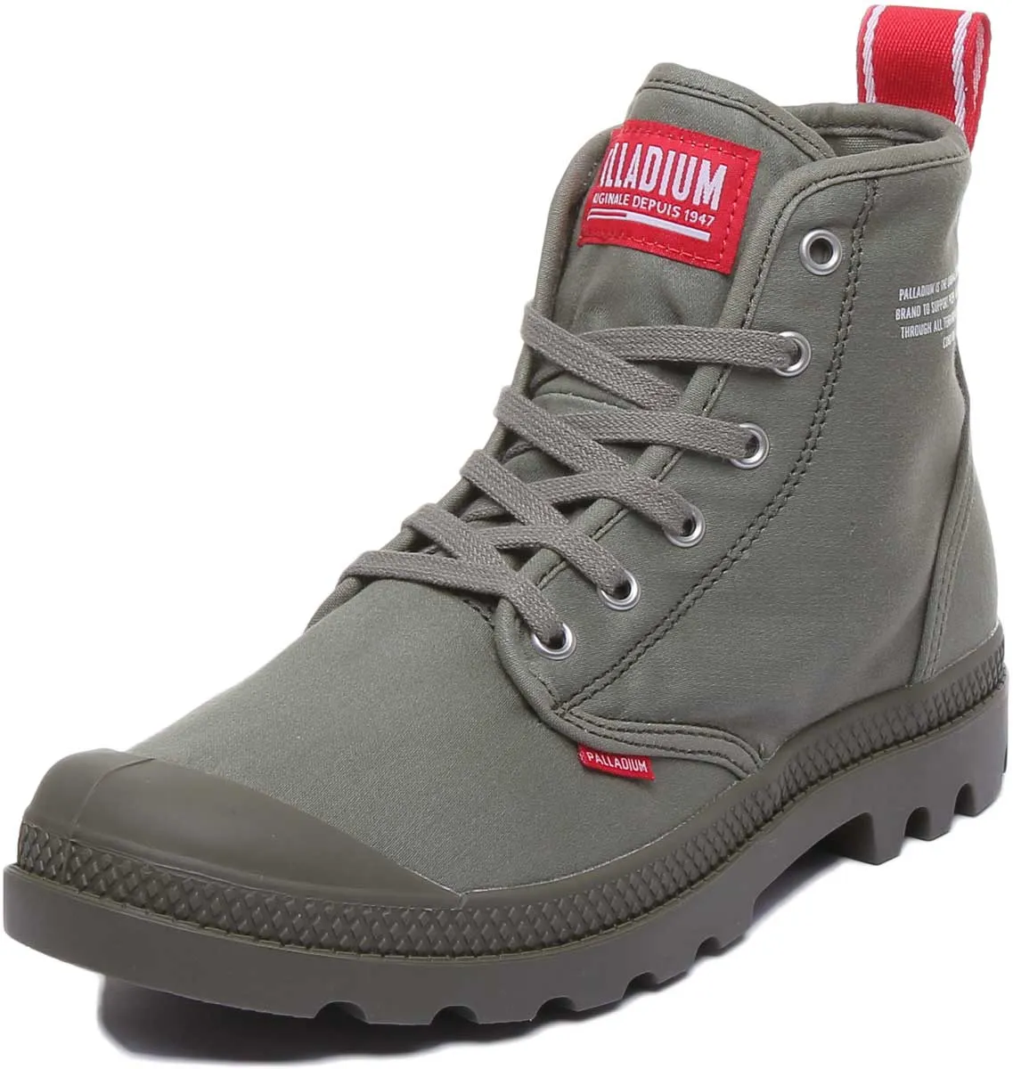 Palladium Pampa Hi Dare In Olive