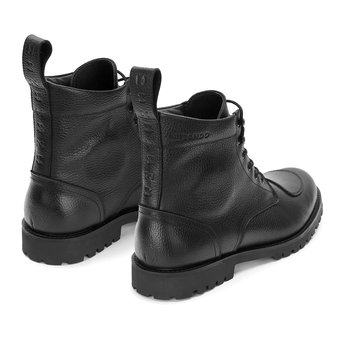 PANDO MOTO TABI BOOTS - BLACK