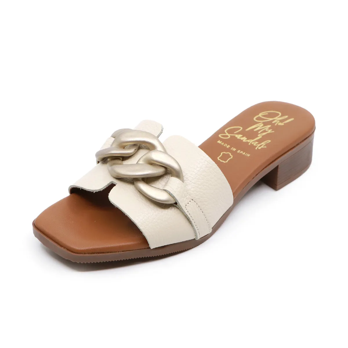 Perla Cream Extra Soft Mules