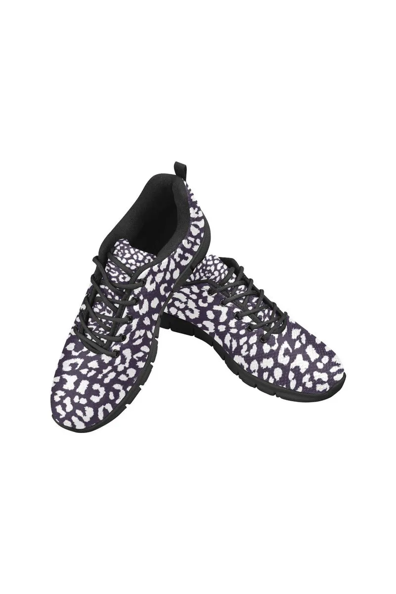 Purple Men's Breathable Running Shoes