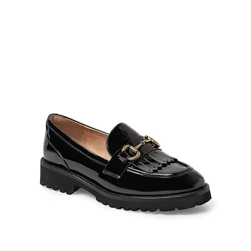 Retro Temperament England Loafers