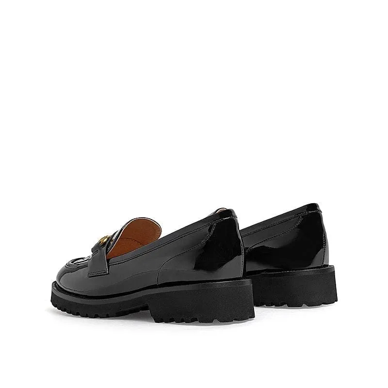 Retro Temperament England Loafers