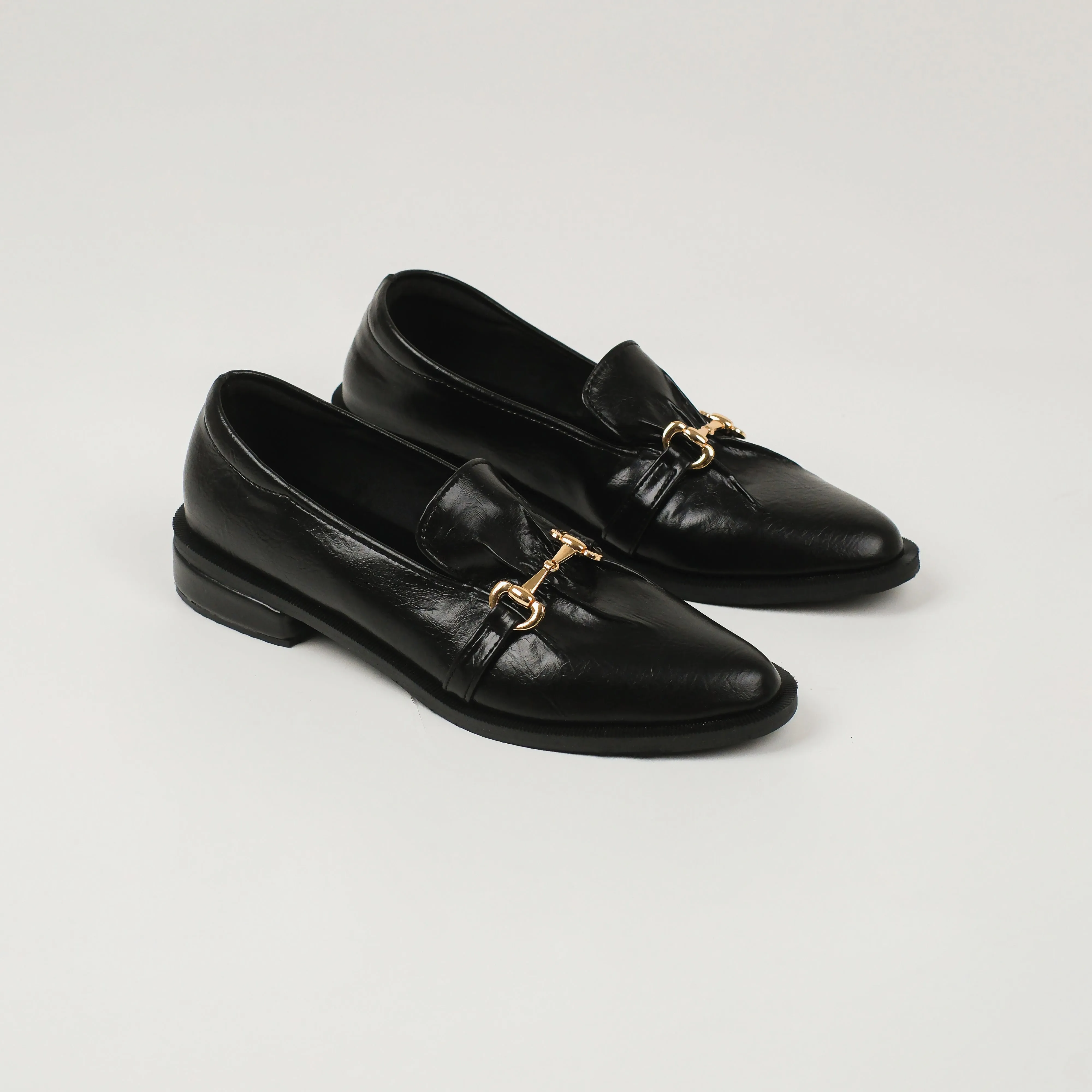 Richelle Black Loafers - URBAN GRACE Series