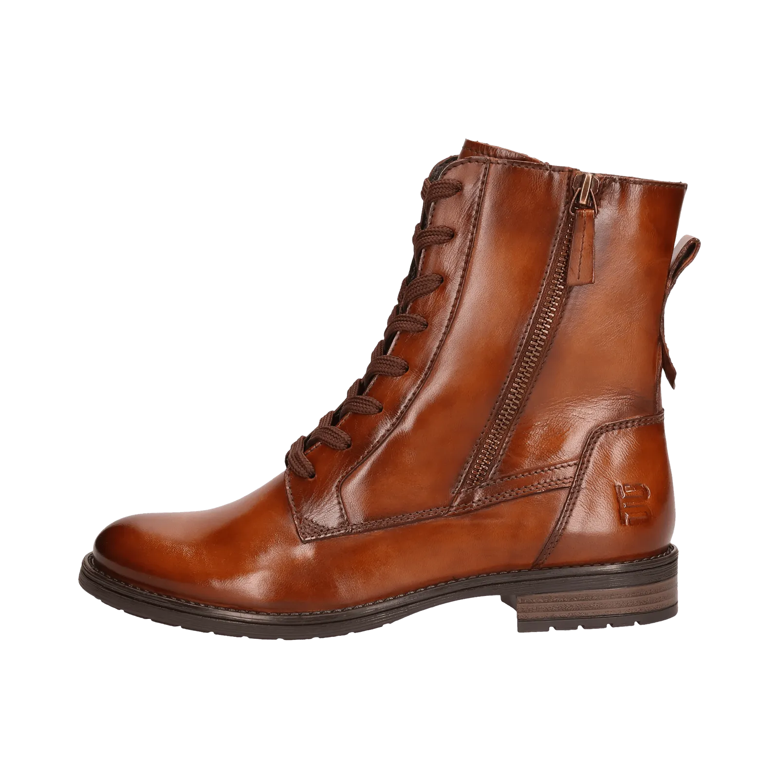 Ronja I Lace Up Boot - Cognac