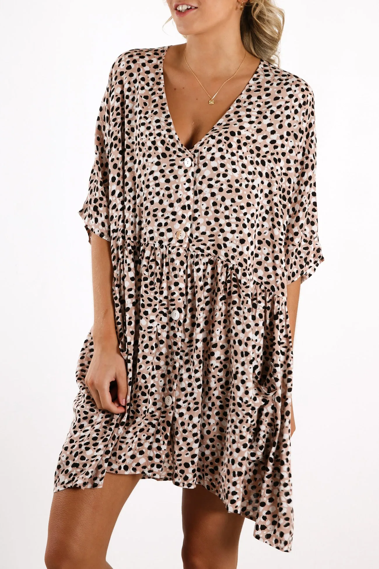 Sallie Dress Leopard