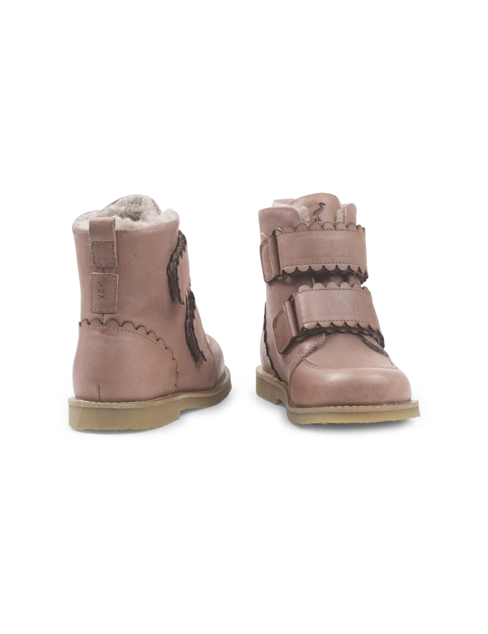 Scallop Winter Boot - Old rose