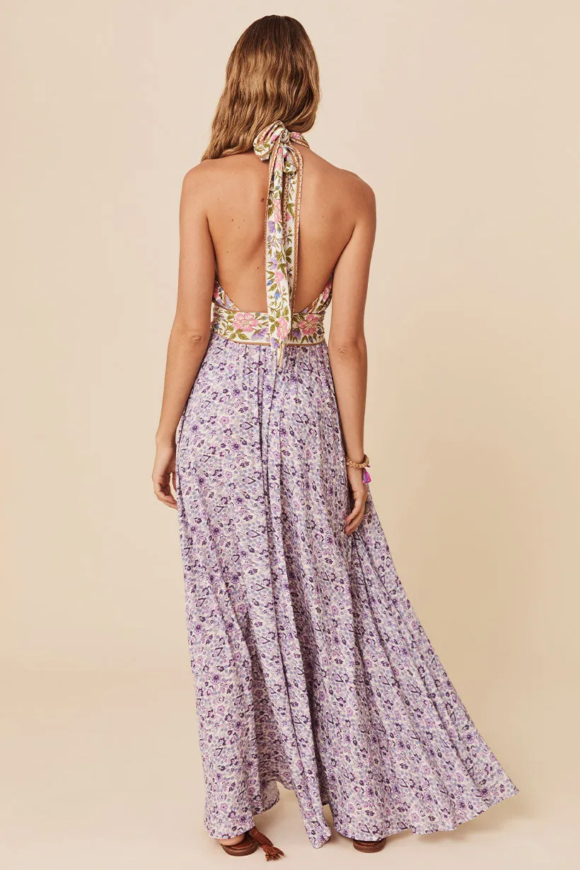 Sienna Halter Maxi Dress