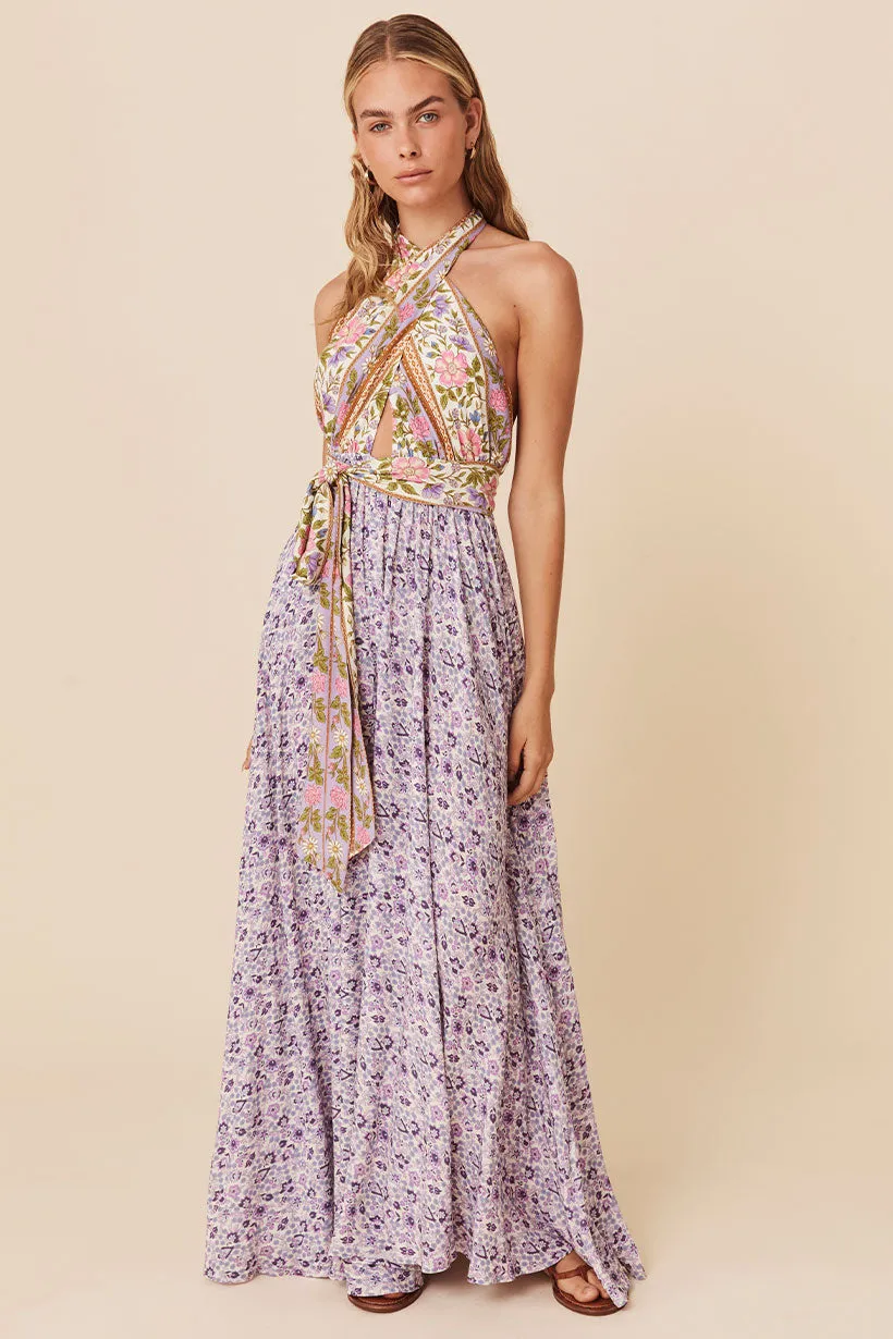 Sienna Halter Maxi Dress