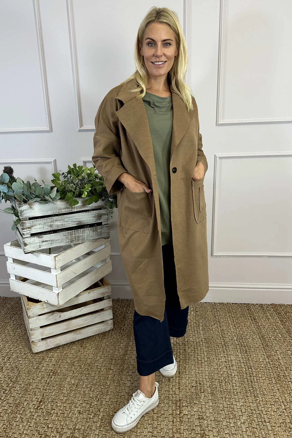 Sloane Coat Camel