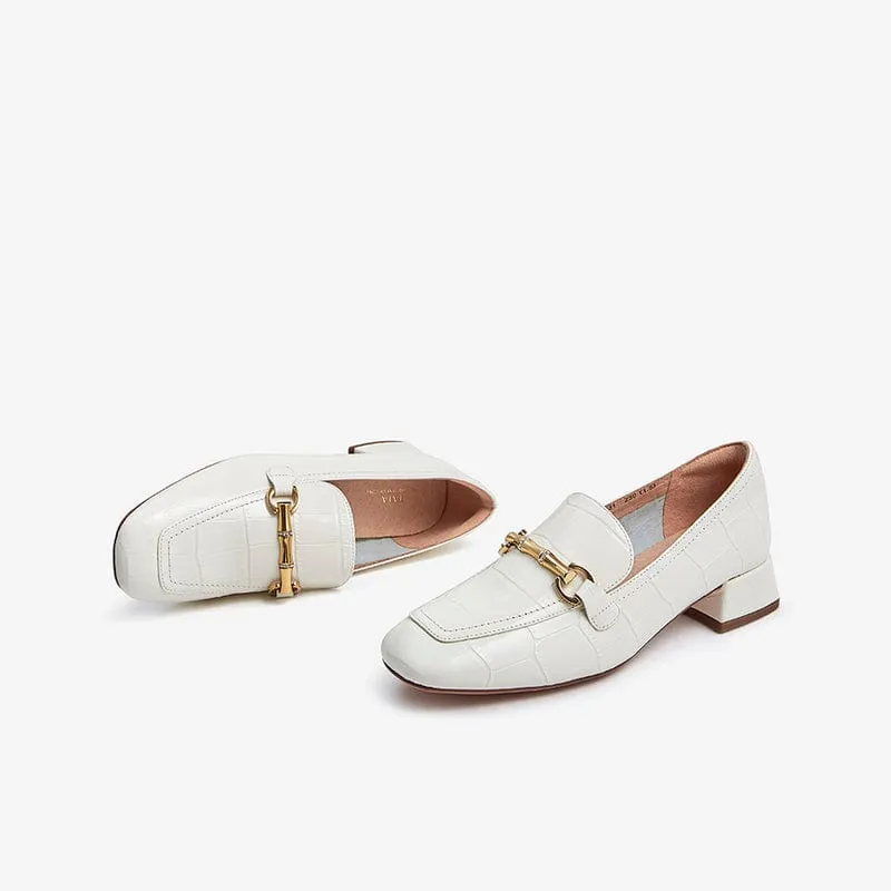 Square With Square Head Loafers