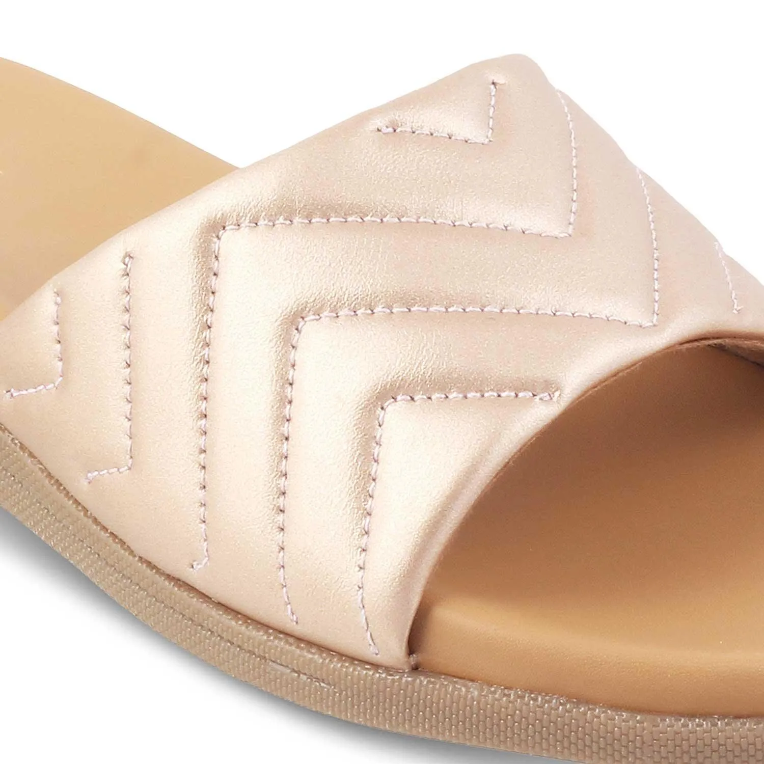 The Colflat Champagne Women's Casual Flats Tresmode