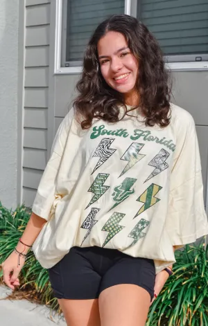 The USF "FLASH" Oversized Tee