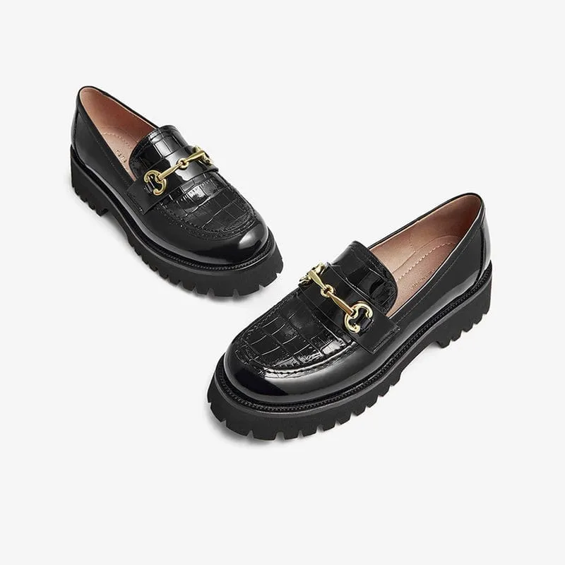 Thick Bottom All Match Loafers