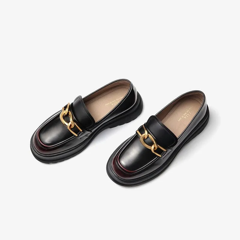 Thick Bottom Casual Loafers