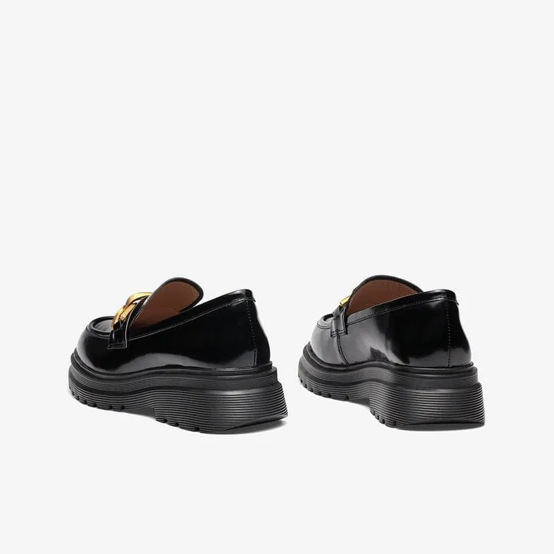 Thick Bottom Casual Loafers