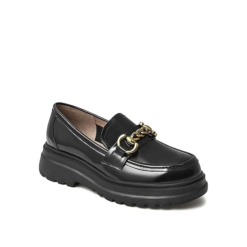 Thick Bottom Retro Loafers