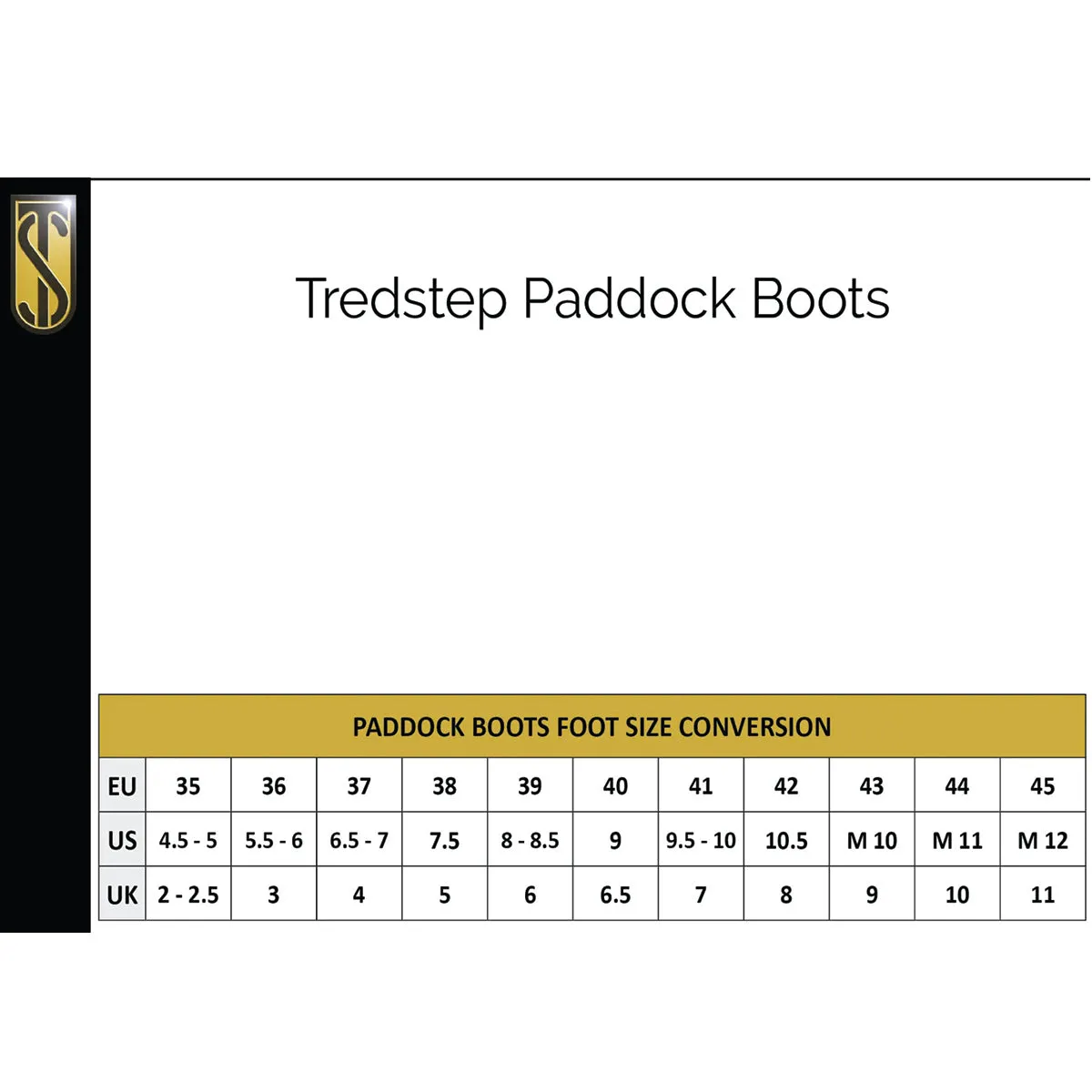 Tredstep Donatello Front Zip Paddock Boots