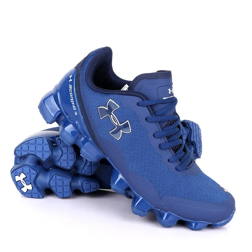 Under Armour Scorpio 3 Navy Blue With White Crest Sneaker