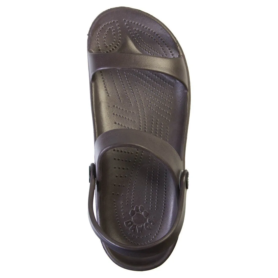 Women's 3-Strap Sandals - Dark Brown