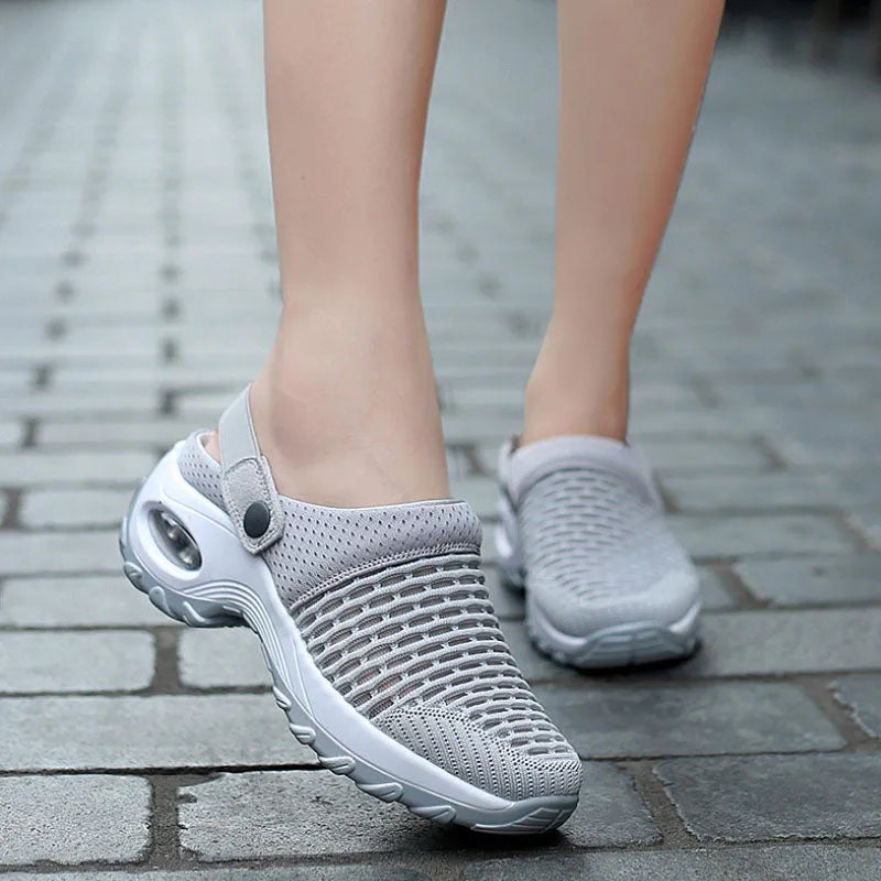 Women's Breathable Casual Air Cushion Slip-on Shoes