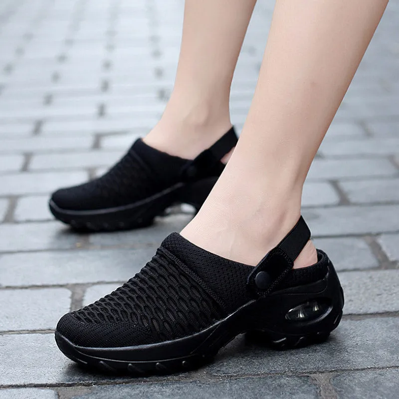 Women's Breathable Casual Air Cushion Slip-on Shoes