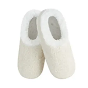 Women's Classic Snoozies® Cozy Teddy Sherpa Solid Color Cream